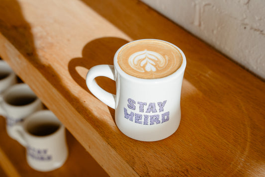 Stay Weird Diner Mug