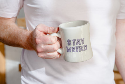 Stay Weird Diner Mug